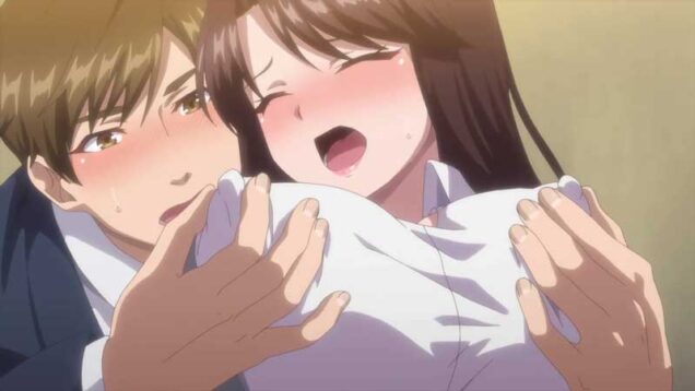 【エロアニメ】夫婦設定で潜入捜査なんだから怪しまれないようにアパートのお隣さんに聞こえるように喘ぎ声を出さないとね！