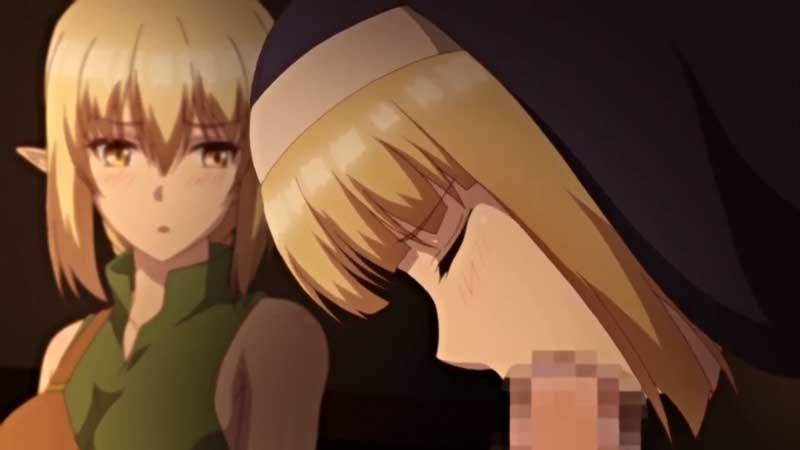 【エロアニメ】噂は本当だった?勇者のザーメンを飲んだら力がみなぎってくる!ただ毎回ちんこを咥えるのはちょっと恥ずかしい..