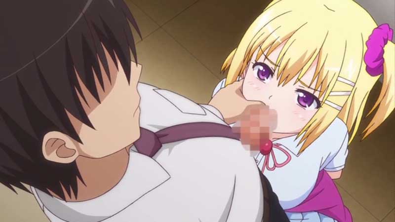 【エロアニメ】マスコット的人気JKがグレました、先生は見逃すはずもなく容赦なく、おクチにチンポ突っ込むのでした!