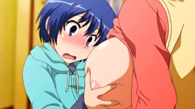 【エロアニメ】「マシュマロみたいに白くて柔らかい！」テストで100点をとったご褒美におっぱいをおねだりしてくる男の子！