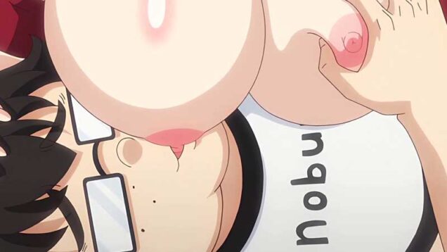 【エロアニメ】貞操帯を外してもらうため赤ちゃんになりきるおっさん、興奮してフル勃起すると痛いから硬くしないように慎重に！