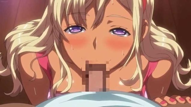 【エロアニメ】クラス男子のズリネタ女王の黒ギャルビッチに下心丸出しで勉強を教えたら、お礼にパコるのはダメだけどフェラならOK！