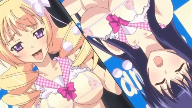 【エロアニメ】幸運なナンバーを射抜かれるのはいったい誰だーー！！イっていきまくる姿を見ていただくのがオチンポアイドルの使命！抽選で当たった幸運な男は..