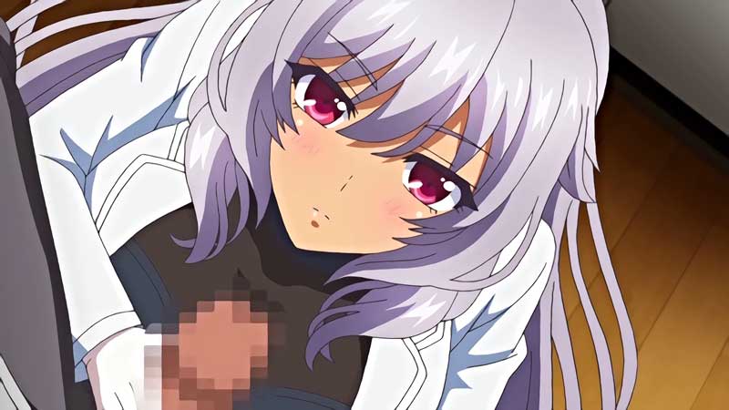 【エロアニメ】「言うことは聞く、だから自分を破滅させることはやめなさい！」停学させたくない生徒思いの保健の先生、脅したヤツの心配するとかwwならまずは手コキから！