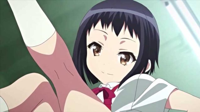 【エロアニメ】「わしとセックスしてみないか？」昔犯されたショックこの世を去って地縛霊として男子トイレから出られない少女、成仏させられるのは迷い込んでしまった若い教師！