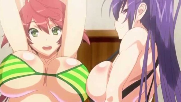 【エロアニメ】姉貴たちからは逃げられない！どっちが魅力的で彼女にふさわしいか弟に決めてもらうため大胆な衣装で勝負！決まるまで寝かせません！