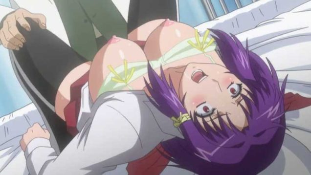 【エロアニメ】「これで私、大人の女に..痛い！」なかなか催眠術にかからない女生徒にコンプレックス克服と称した処女卒業セックス！嫌がってるけど中出しするまで終わらない