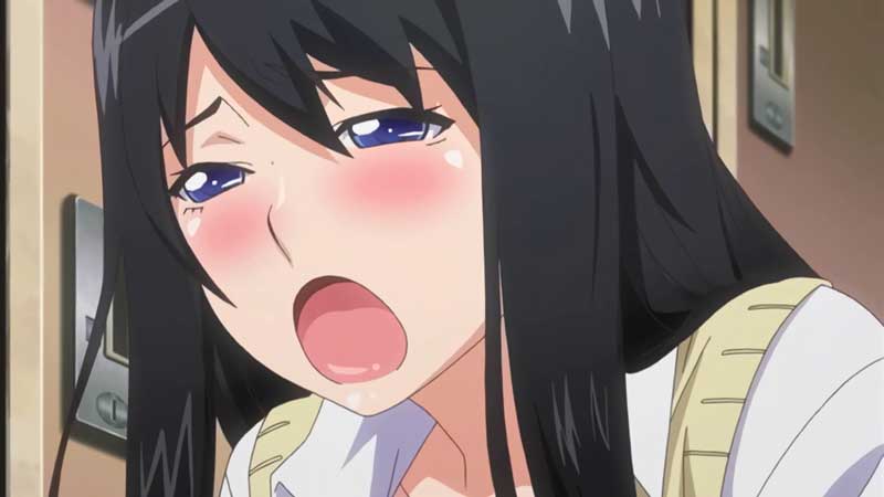 【エロアニメ】「あっ♥あんっ..あぁああああー」ケツ穴からひり出す方がいい声で鳴く巨乳JKさん、ついにおっさんの絶倫チンポに屈した模様