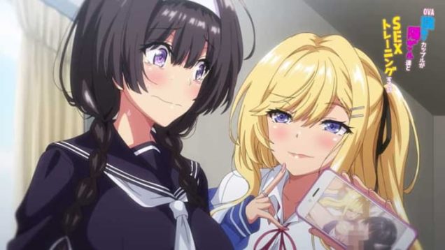 【９月新作エロアニメ】陰キャカップルが陽ギャル達とSEXトレーニングする話 ＃1