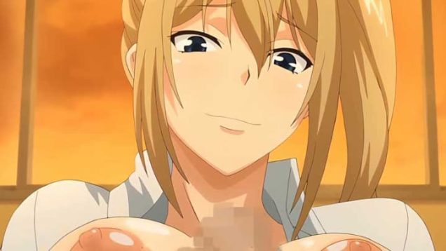 【エロアニメ】柔らかいおっぱいたまんないでしょwwもっと強くしよっか～♪インポなら性活部におまかせ！爆乳JKによるパイズリで復活間違いない！