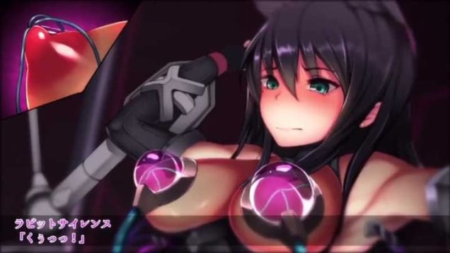 【モーションアニメ】ちょっとチクッとしますからね(笑)今度は乳首とクリトリスを常時勃起させるよう改造されるエージェント、耳はおチンチンセンサーに