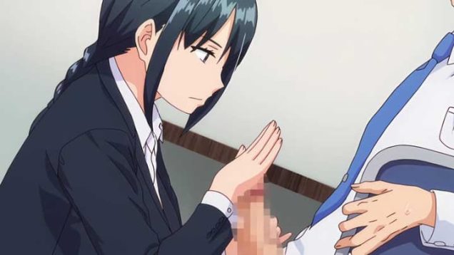 【エロアニメ】「今回限りの特別処置です！」ふつう精子提供にそこまでしない、俺の精子って本当にすごいのか？てかっかなりうまくね、この人の手コキ！