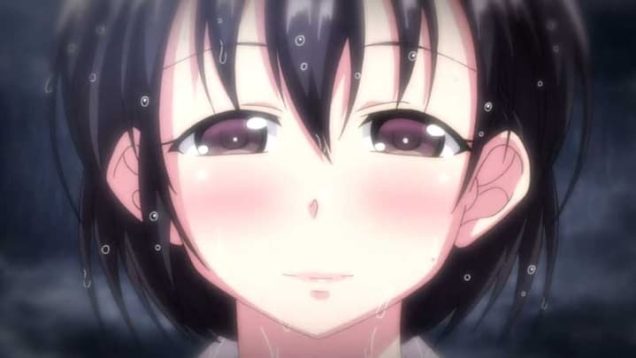 【エロアニメ】土砂降りのなかバス停でオジサンに犯されたのに、嫌いになれなくて..自分のキモチを確かめたくてまた会いにきちゃった美少女JKさん！