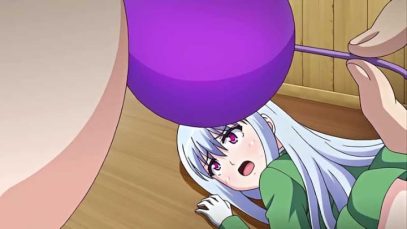 【エロアニメ】飛び級後輩の尻穴からひり出される拳大ほどもあるアナルビーズが出てくる出てくる♪流石に好きな男子がアナル好きだからってこれはムリ！