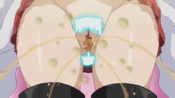 【エロアニメ】「わぁあああー見ないでっ！見ないでくださーい！」今度のお仕置き相手は希少種の月兎族の出身のウサギっ娘！見た目に似合わずおしっこが噴水のようだ(笑)