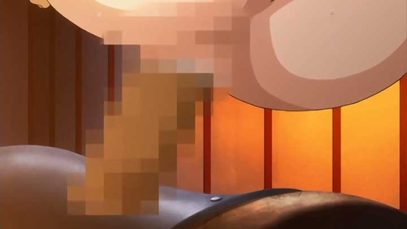 【エロアニメ】家族を人質にとられシシ神になった三姉妹の長女、神輿と称したディルド木馬に容赦なく跨がされる！ローション代わりにザーメンで中出しされてるけど裂けるだろ！