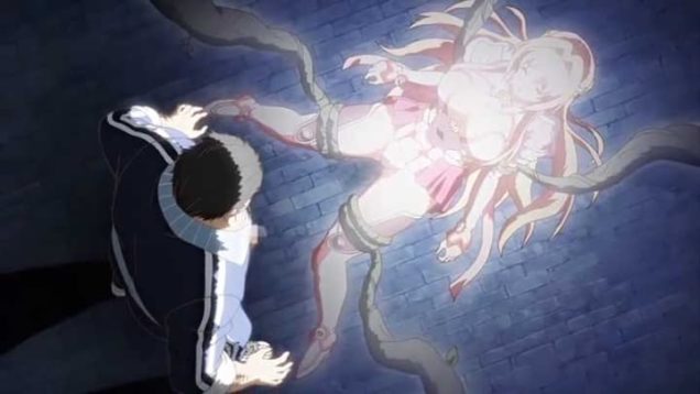 【エロアニメ】拘束されて犯される寸前に最後の手段！光に包まれる女神天使、全攻撃による無効化、変身解除してしまうから身バレする前にすぐ退散しないとね！