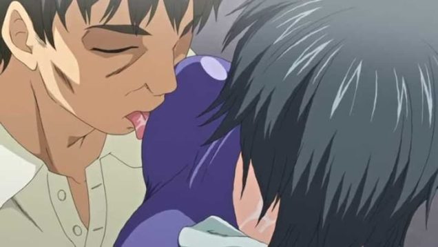 【エロアニメ】好きな人の為に、迷惑かけられないから我慢する..水着を着たまま身体をじっくりね～とり敏感な部分を入念に舐めつくす変態教師！