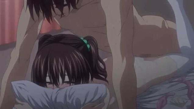 【エロアニメ】両親の留守で別に好きでもないお兄ちゃんと二人きり、朝から晩までオチンチン舐めたり、リビングでエッチしたり、ベッドでエッチし放題！