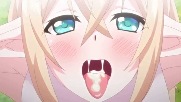 【エロアニメ】（ちゅうちゅうちゅぱちゅぱ）「いっぱい出したね！」男の子の濃厚精子をお口に溜め込んでグチュグチュ味わいごっくん！のどごしを楽しむほんわかエルフさん！