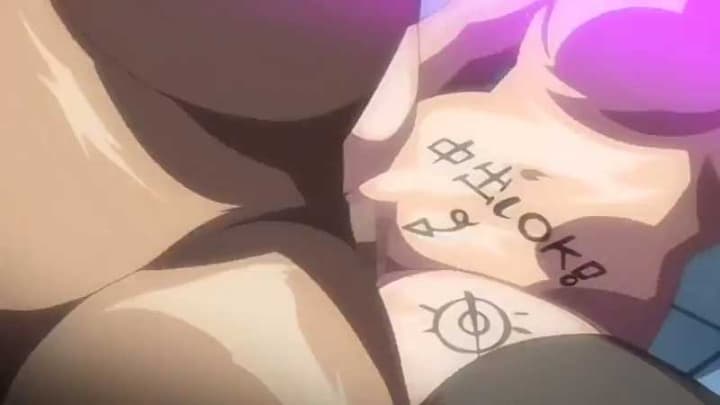 【エロアニメ】身体中にいやらしい言葉を落書きされる！気高き女士官⇒メス家畜と変貌！M女に目覚めた性欲が開放され肉便器に堕ちる！