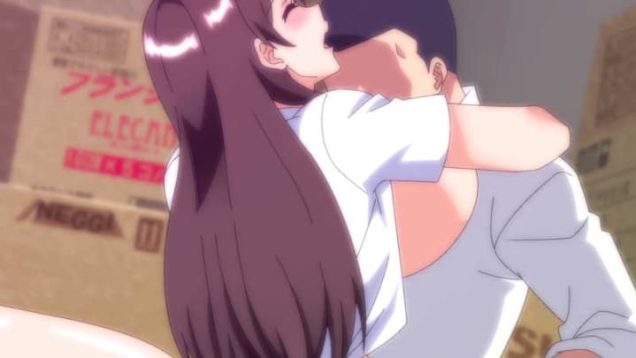 【エロアニメ】仕事中いつおそわれるかドキドキな職場、行き過ぎるボディタッチは日常茶飯事、仕事中に突然イカされたりちんぽ挿入されたり(笑)