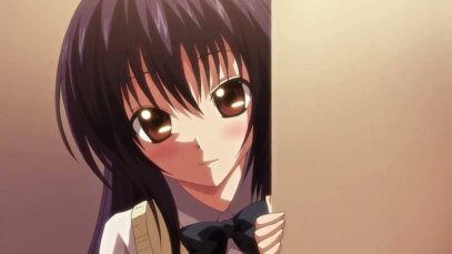 【エロアニメ】風邪で寝ていると、彼女がお見舞いに！「来ちゃった…」と照れる彼女の看病で回復♪汗ばむ僕に、彼女が「一緒にお風呂..入っちゃう？」