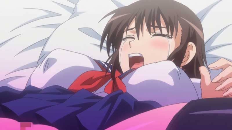 【エロアニメ】ずーっとおちんちん入れたまま５回も中に出されちゃった！娘の懇願も虚しく、幾度となく繰り返されるお父さんの欲望を膣内に注ぎ込まれたら..