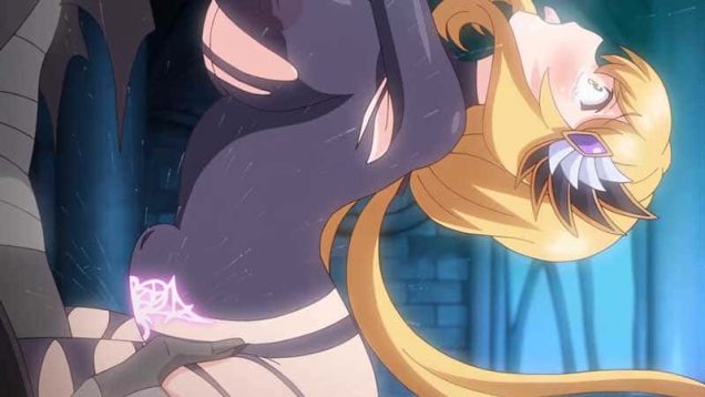 【エロアニメ】心が折れた元・勇者。泣いて許しを乞う私に魔族が付けたのは、挿入れられただけで無限に潮を噴く呪いの淫紋…女神様、もう回復させないで下さい…