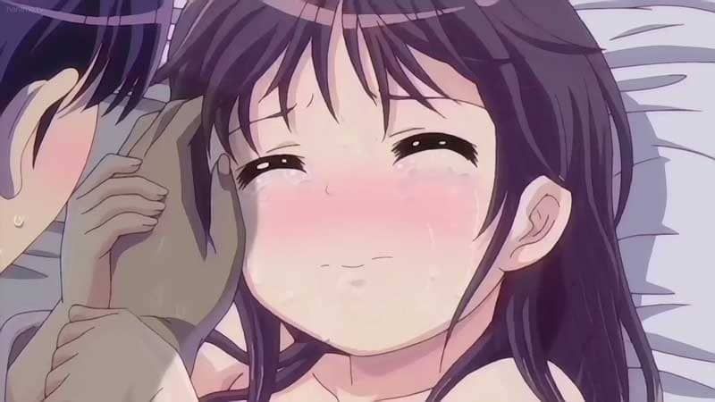 【エロアニメ】夏休み、実家に帰ると妹が母親の再婚相手に狙われていた。「触ってくるの..私..せめて初めては、好きな人に..」涙の夜這いで僕らは一線を越えた。