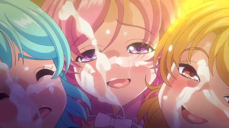 【エロアニメ】変身ヒロイン絶望陵辱！河川敷の粘液地獄に囚われ、穴という穴を蟲の触手で掻き回され…全身痙攣アクメ堕ちする3人の女戦士。