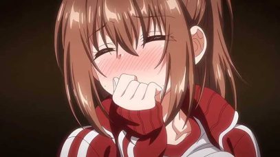 【エロアニメ】修学旅行の夜、女子部屋の押し入れで息を殺して密着かくれんぼ…。「しーっ、聞こえちゃう」すぐそこに友達がいるのに、ドキドキが止まらない私達の初めて。