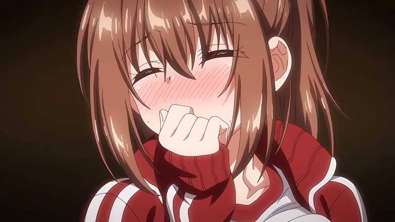 【エロアニメ】修学旅行の夜、女子部屋の押し入れで息を殺して密着かくれんぼ…。「しーっ、聞こえちゃう」すぐそこに友達がいるのに、ドキドキが止まらない私達の初めて。