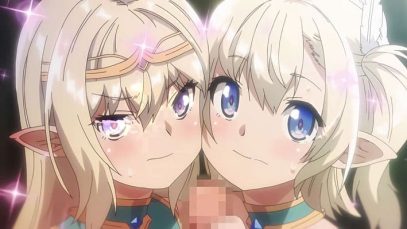 【エロアニメ】「これからもよろしくね！」勃起が止まらない！母特製媚薬でギンギンになった僕のイチモツを、発情したスケベエルフ姉妹がおねだり！