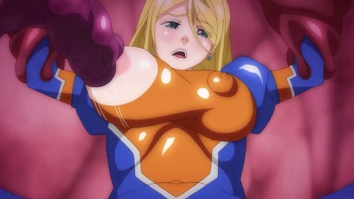 【エロアニメ】淫触の王に狙われた元冒険者の美女が艶めくピタピタ戦闘衣で単身挑むも無数の触手に四肢を奪われ快楽漬けに！真空パック姿で晒される屈辱。