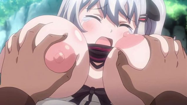 【エロアニメ】捕まれば最後、体が裂ける規格外の肉棒が待つ森の鬼ごっこ。逃げ惑う少女を密猟者が包囲し成す術なく乱暴され堕ちていく可憐な少女。