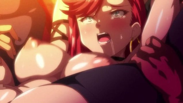 【エロアニメ】賞金稼ぎの女剣士がヤリサー軍団に返り討ち！薬漬けとテクニックで開発され白目アヘ顔で精液まみれになるまで朝まで中出しプレス！