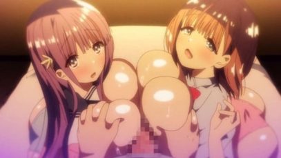 【エロアニメ】母乳体質の生徒会長を搾乳中に妹に見つかった！口止め料は3P…陥没乳首と巨乳を擦り合わせ兄のチンポねだる発情JK達との人助けえっち！