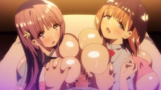 【エロアニメ】母乳体質の生徒会長を搾乳中に妹に見つかった！口止め料は3P…陥没乳首と巨乳を擦り合わせ兄のチンポねだる発情JK達との人助けえっち！