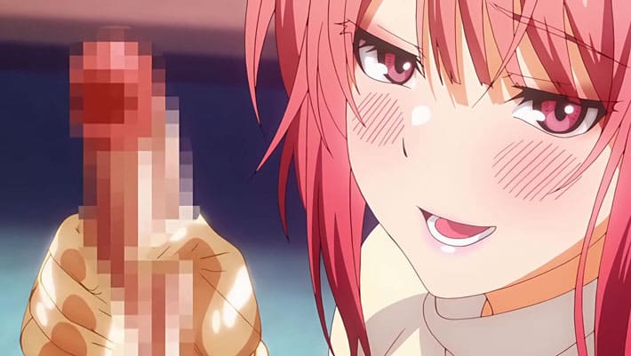 【エロアニメ】失恋先輩を慰める巨乳後輩が「私が彼女になります」とラブホ連行…嫉妬のローションストッキング刑＆濃厚中出し性交でマーキング完了ッ！