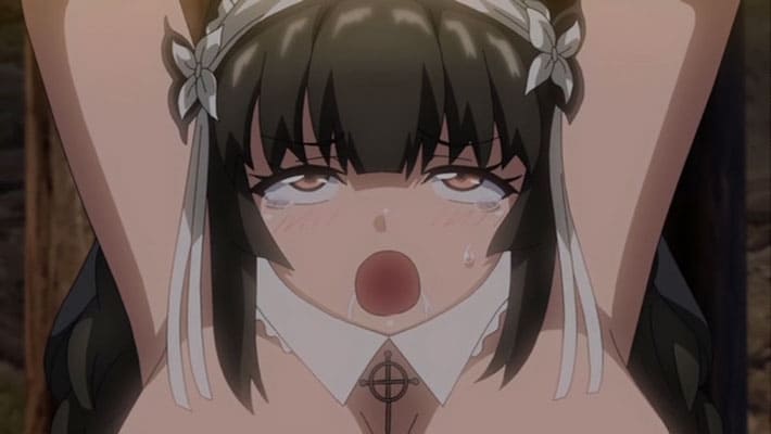 【エロアニメ】処女の聖職者が魔物の巣窟で悪夢に心を蝕まれ…セクシー戦闘服姿で異形の村人に輪姦され快楽と苦痛の無限地獄に堕ちる。