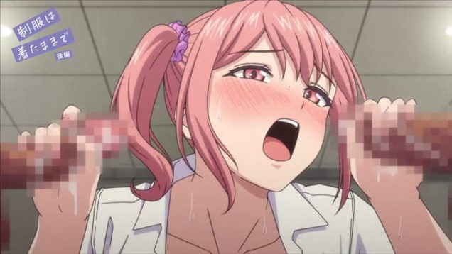 【３月新作エロアニメ】制服は着たままで 後編