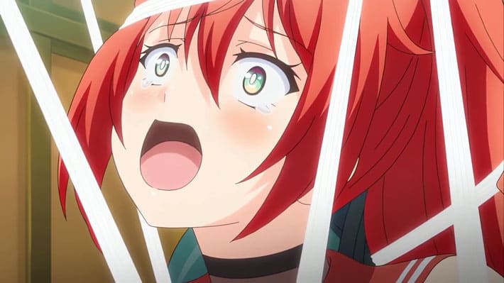 【エロアニメ】「やめてぇええええー」空手部エースが変身…巨乳魔法少女が悪の幹部の蜘蛛糸に拘束され最愛の人の前で処女を奪われ絶望と快楽に堕ちる性地獄。