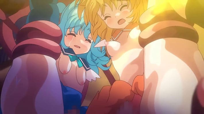【エロアニメ】穴という穴を蟲の触手に潜り込まれ、全身白濁まみれで痙攣する美少女ヒロイン。虚ろな瞳で快楽を貪り、堕天使の苗床として完成される記録。