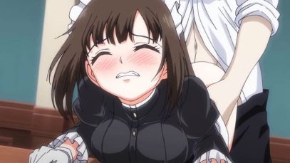 【エロアニメ】美しきメイド服に身を包んだ元令嬢…ご主人様の玩具として肉体を弄ばれ、プライドをズタズタに引き裂かれる過激エロス教育。