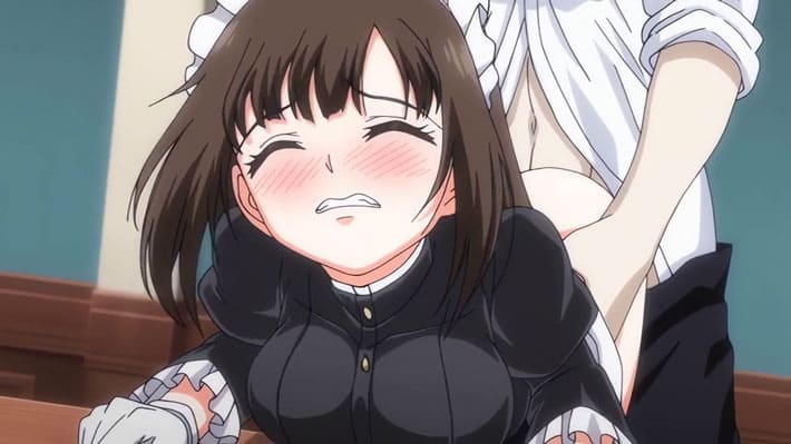 【エロアニメ】美しきメイド服に身を包んだ元令嬢…ご主人様の玩具として肉体を弄ばれ、プライドをズタズタに引き裂かれる過激エロス教育。