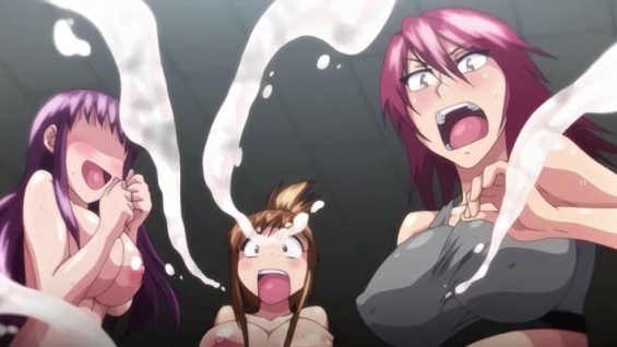 【エロアニメ】生意気なラクロス部員にパンツ剥がされチンポ品評会された挙句に敏感な先っぽを弄ばれ我慢できず暴発した新任顧問の僕。