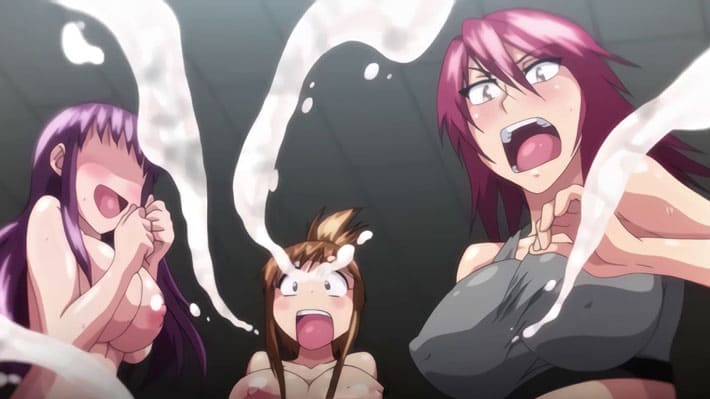 【エロアニメ】生意気なラクロス部員にパンツ剥がされチンポ品評会された挙句に敏感な先っぽを弄ばれ我慢できず暴発した新任顧問の僕。