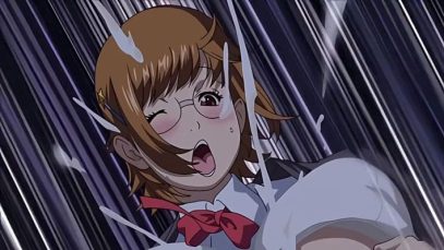 【エロアニメ】星空デートで理性崩壊！清楚に見えて中身はケダモノな爆乳転校生が暗闇のプラネタリウムで大胆すぎるパイズリで即発射！