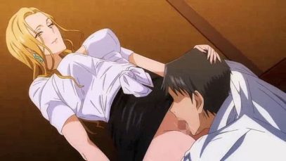 【エロアニメ】劣等感をぶつけるように暴いた上司の素肌…パンストの股間を破り露わになった秘部に吸い付いても余裕を顔をみせる